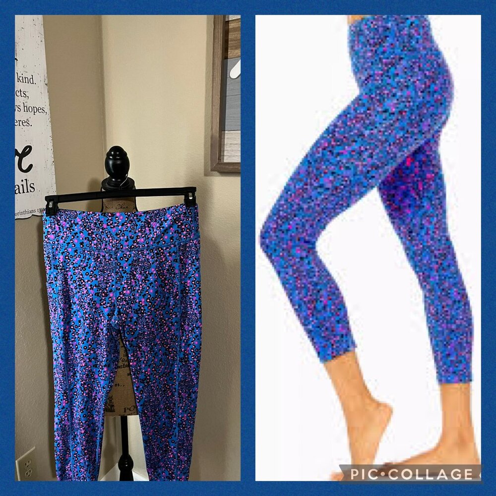 Lilly Pulitzer UPF 50+ Luxletic Legging Fenwick Float-ors